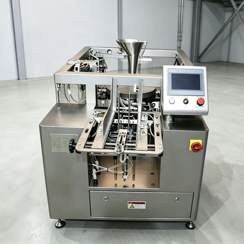 Rotations-Standbeutel-Verpackungsmaschine mit 8 Stationen im großen Maßstab
